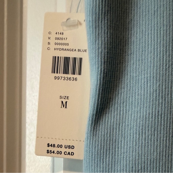 Anthropologie The Blair Stretch Cotton Short Sleeve Baby Tee By Maeve - Picture 6 of 7